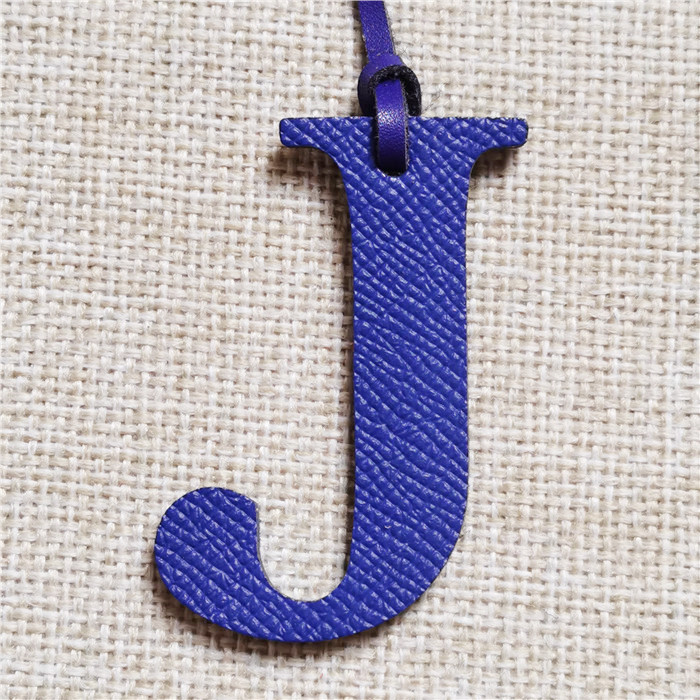 English Letter H I J K L M N A - Monogram Keychain Leather บทวิจารณ์และราคา