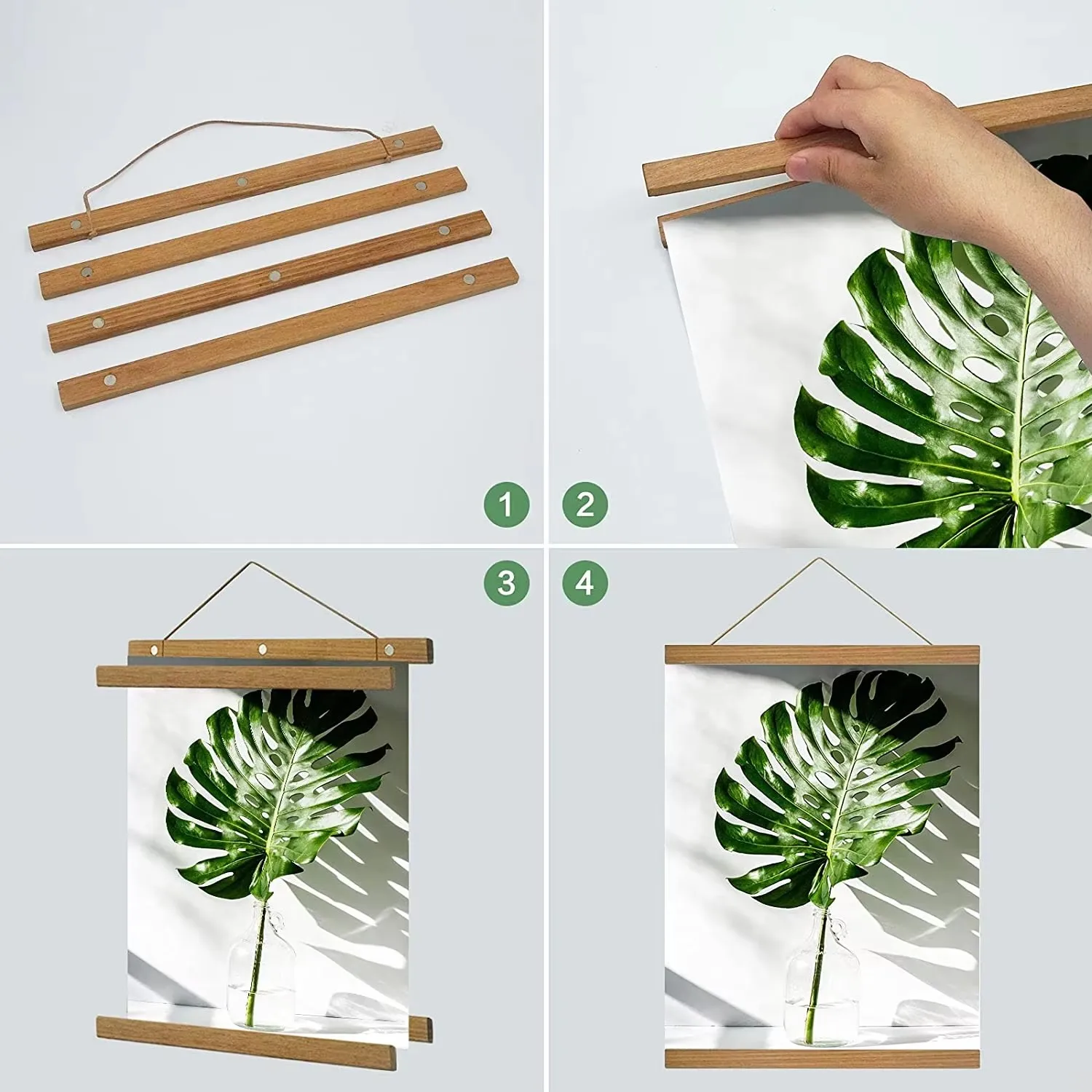 7colors 21-50cm Magnetic Woode - Engraved Wood Frame บทวิจารณ์และราคา