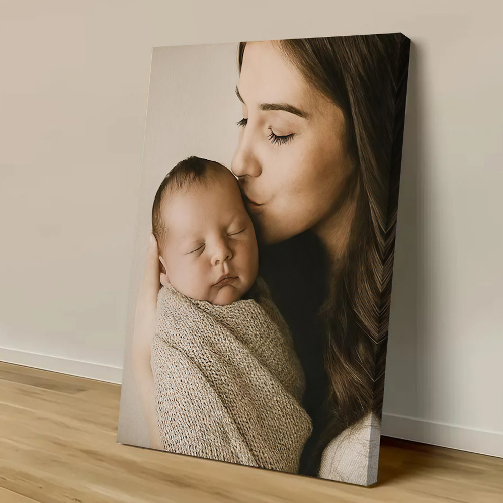 Custom Print Canvas Painting F - Pet Portrait Custom บทวิจารณ์และราคา
