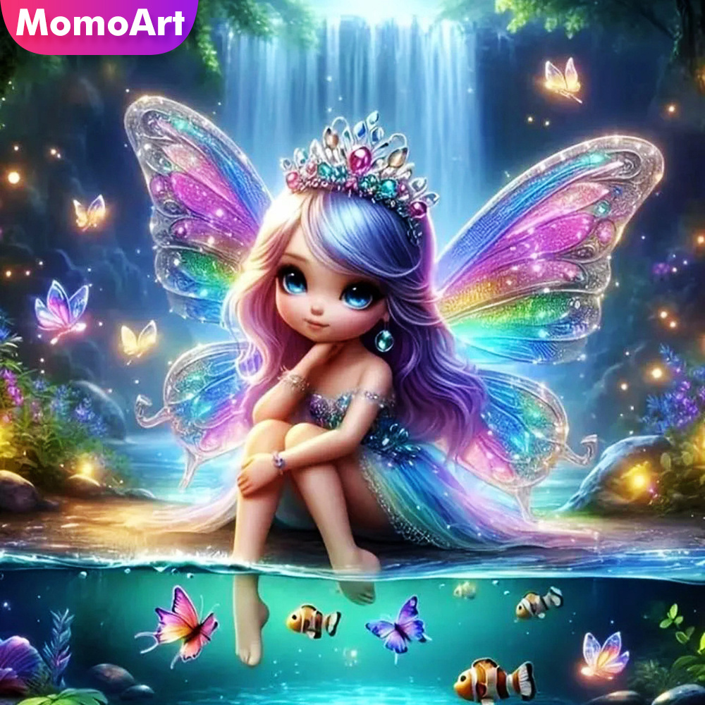 Momoart Girl Diamond Mosaic Po - Photo Mosaic Print บทวิจารณ์และราคา