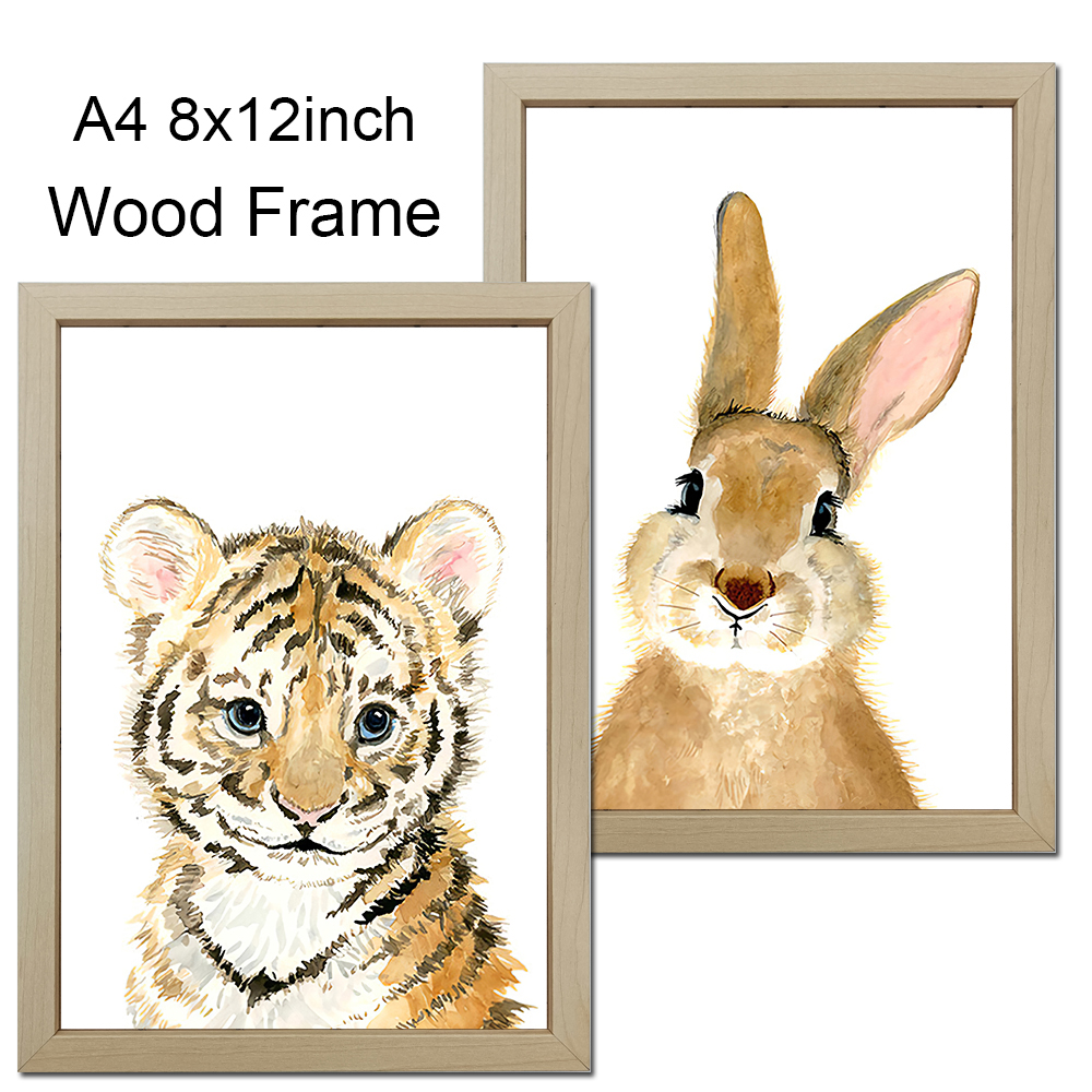 1/2/3pcs Wood Picture Frame A4 - Engraved Wood Frame บทวิจารณ์และราคา