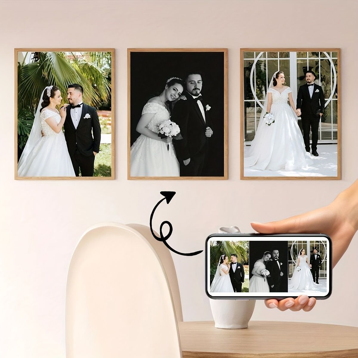 3pcs/set Custom Square Canvas  - Pet Portrait Custom บทวิจารณ์และราคา