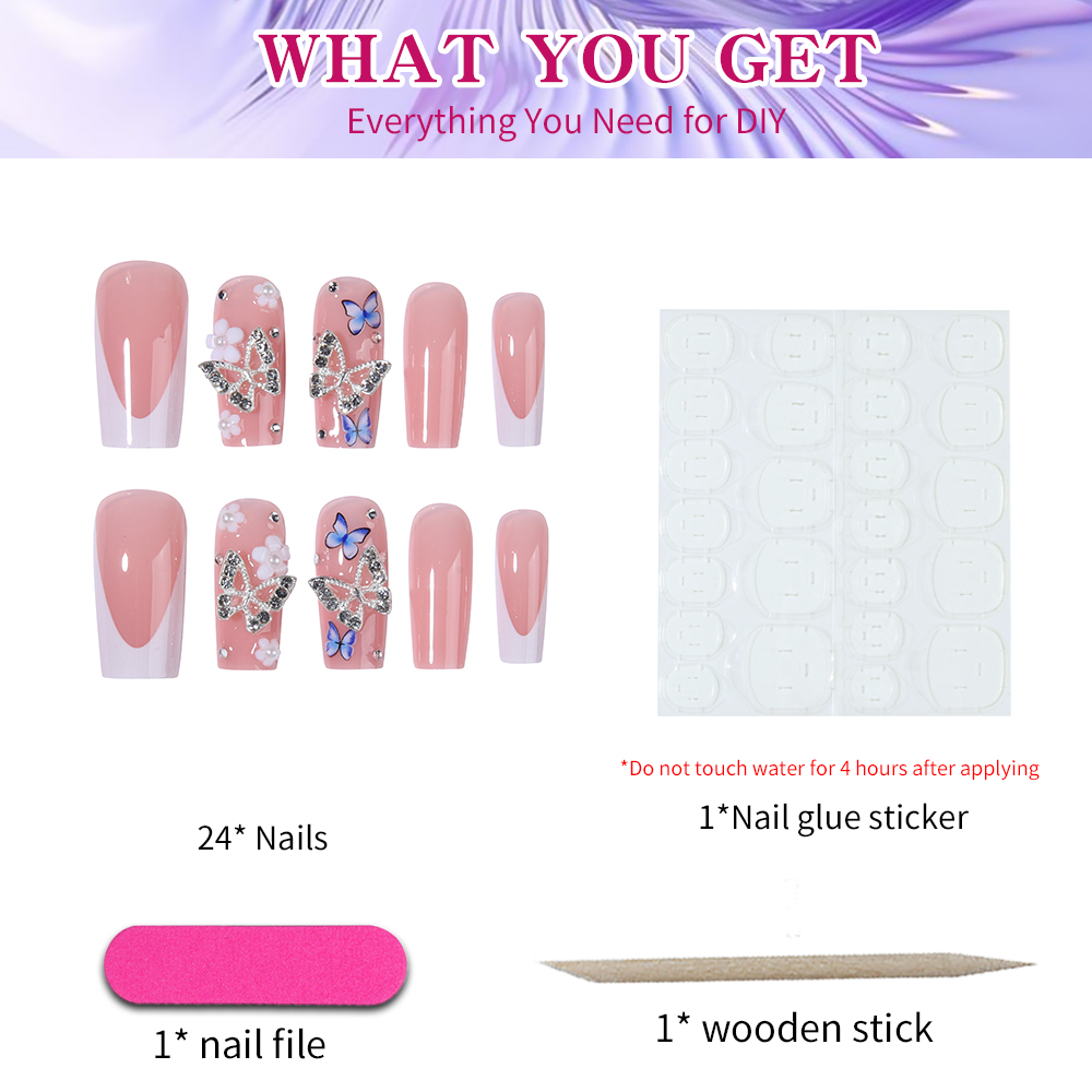 Get Glamorous with, 24Pcs 3D a - Pressed Flower Art บทวิจารณ์และราคา
