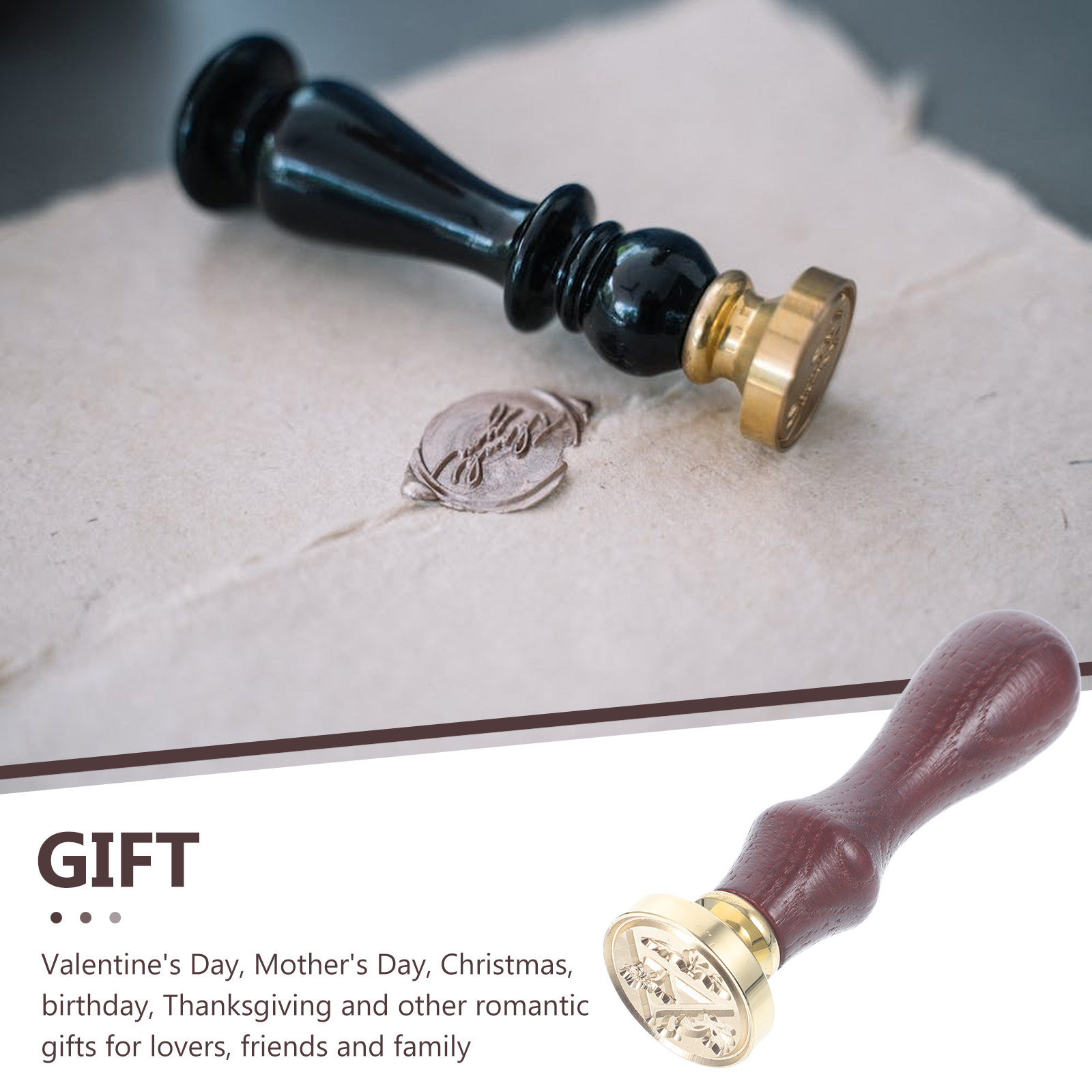 Fire Seal Removable Head Envel - Wax Seal Letter Kit บทวิจารณ์และราคา