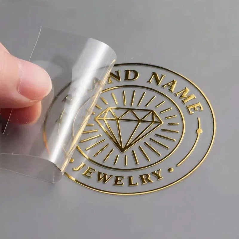 100pcs Custom Stickers Shiny G - Personalised Candle Label บทวิจารณ์และราคา