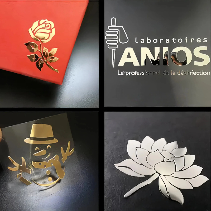 100pcs Custom Stickers Shiny G - Personalised Candle Label บทวิจารณ์และราคา