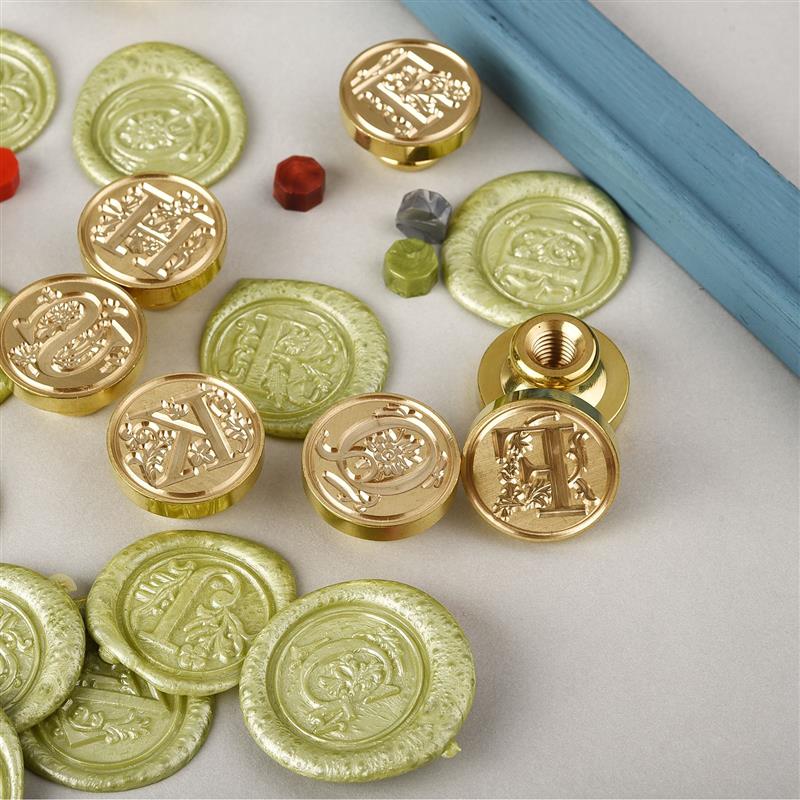 A-Z Vintage Sealed Wax Stamp H - Wax Seal Letter Kit บทวิจารณ์และราคา