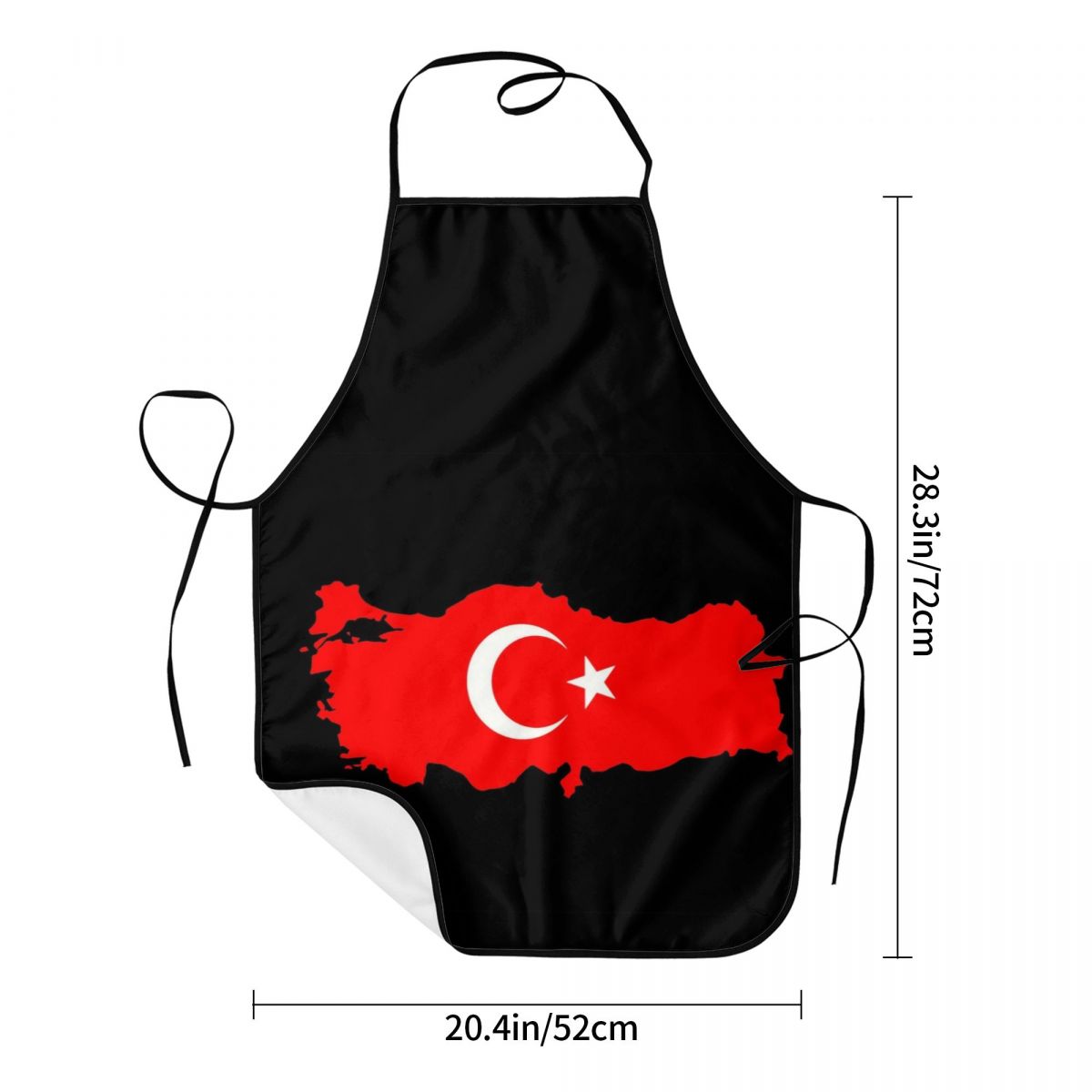 Custom Bib Turkey Flag Map Apr - Custom Star Map บทวิจารณ์และราคา