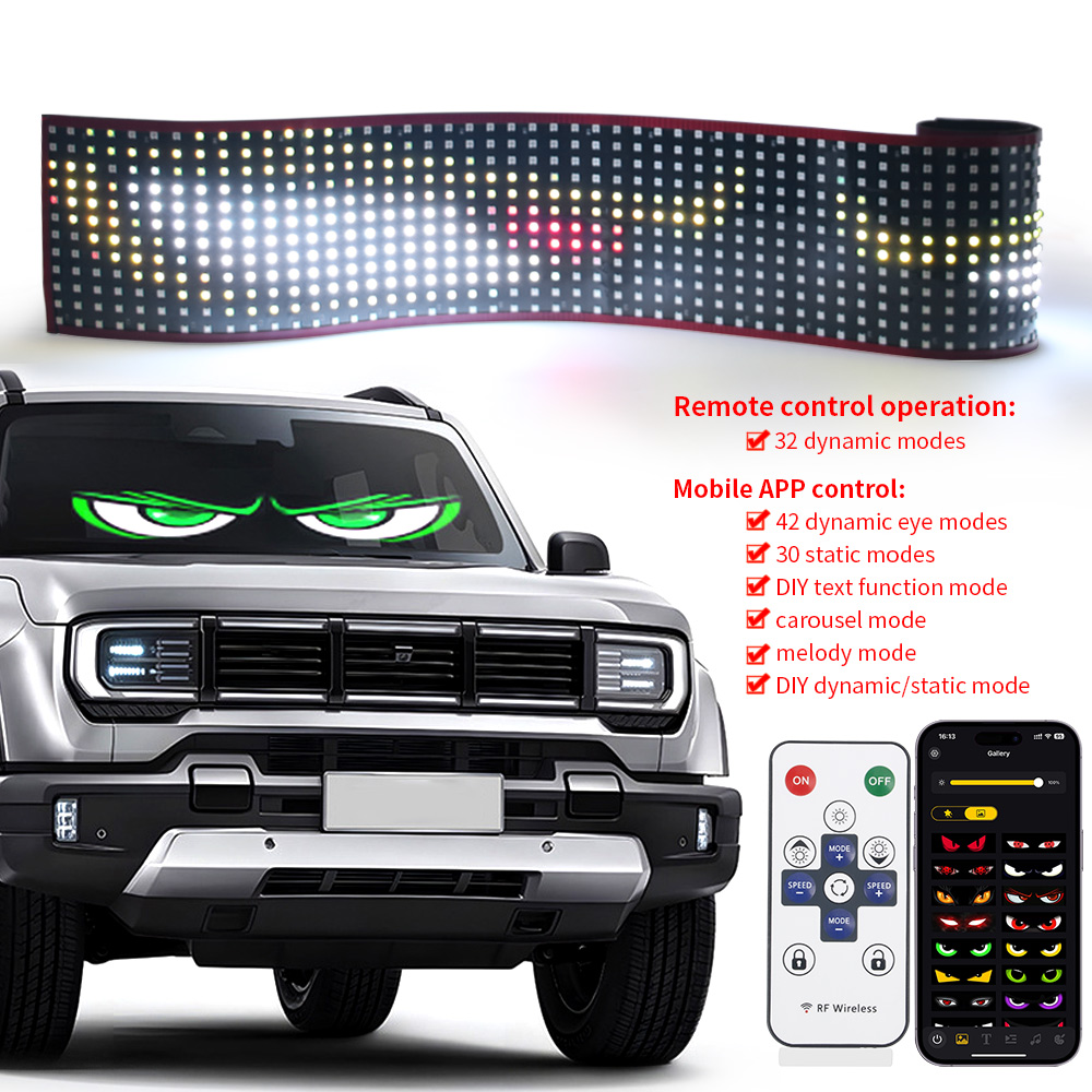 Truck Devil Eyes LED Light APP - Custom Map Poster บทวิจารณ์และราคา