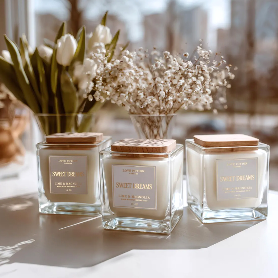50PCS Personalized Candle Labe - Personalised Candle Label บทวิจารณ์และราคา
