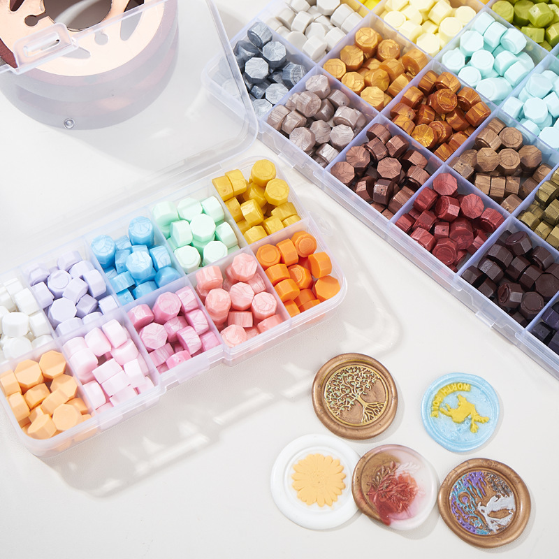 200Pcs Box Sealing Wax Beads,  - Wax Seal Letter Kit บทวิจารณ์และราคา
