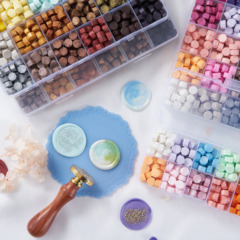200Pcs Box Sealing Wax Beads,  - Wax Seal Letter Kit บทวิจารณ์และราคา