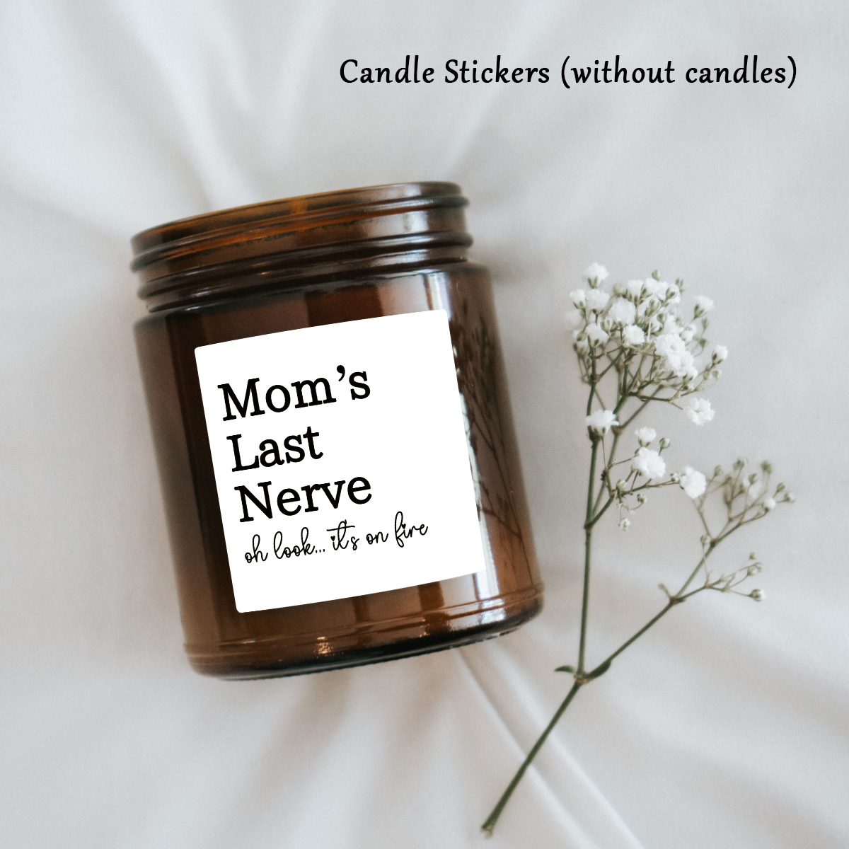 10pcs Humor Candle Label Stick - Personalised Candle Label บทวิจารณ์และราคา