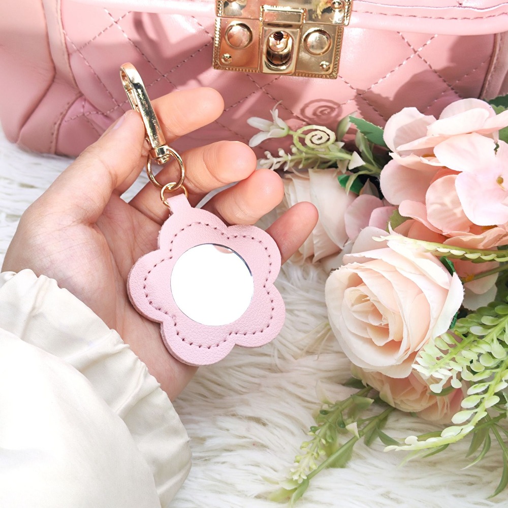 Flower Petal Shaped Mirror Bag - Initial Ring Custom บทวิจารณ์และราคา