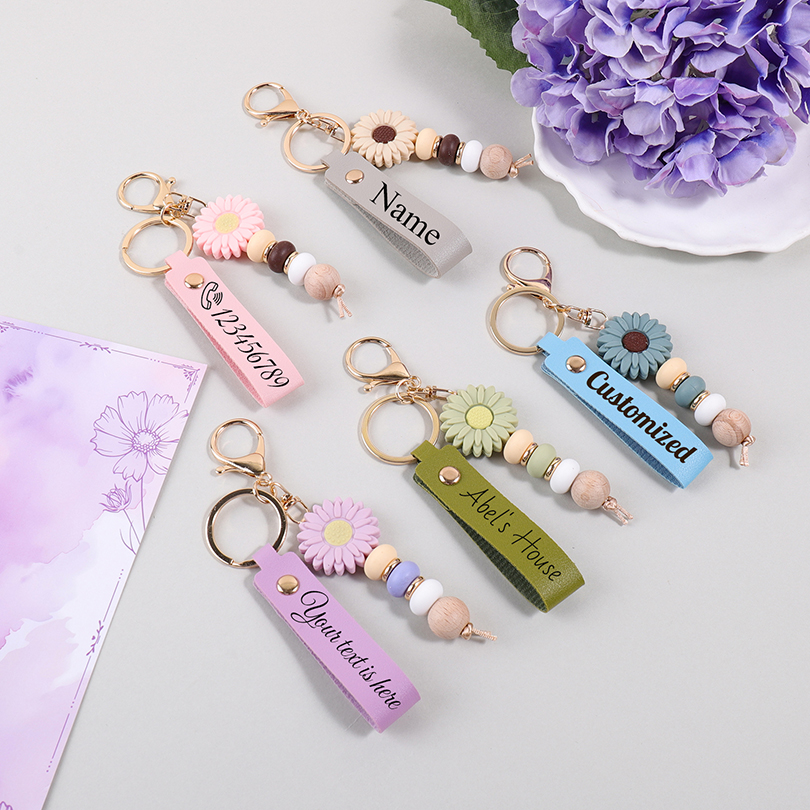 Daisy Pendant Custom Text Keyc - Initial Ring Custom บทวิจารณ์และราคา