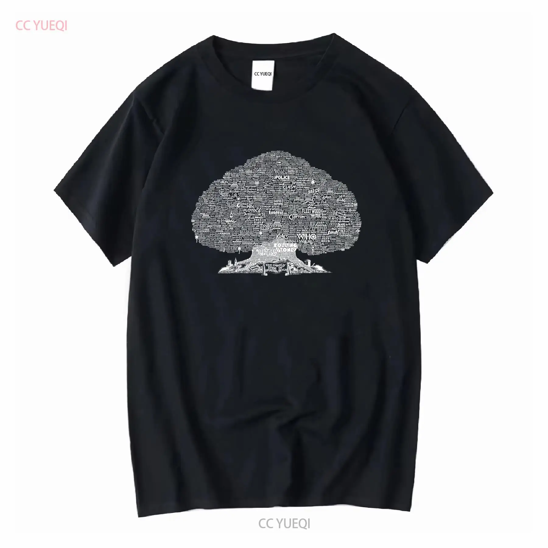 Family Tree Of British Rock T  - Family Tree Print บทวิจารณ์และราคา