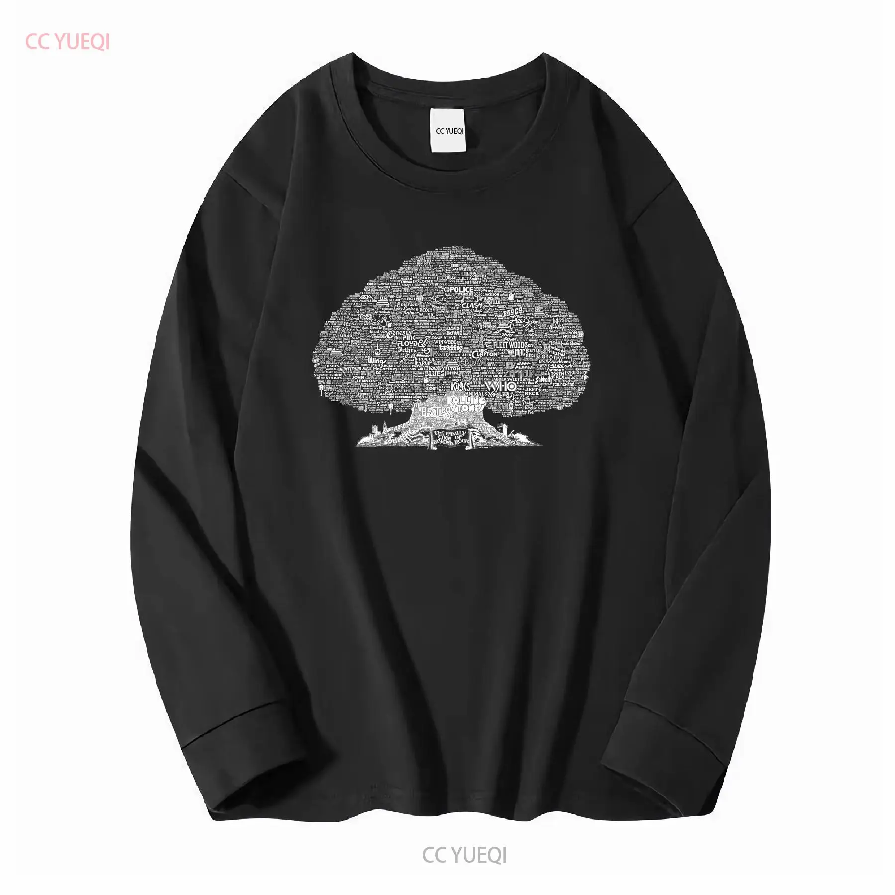 Family Tree Of British Rock T  - Family Tree Print บทวิจารณ์และราคา