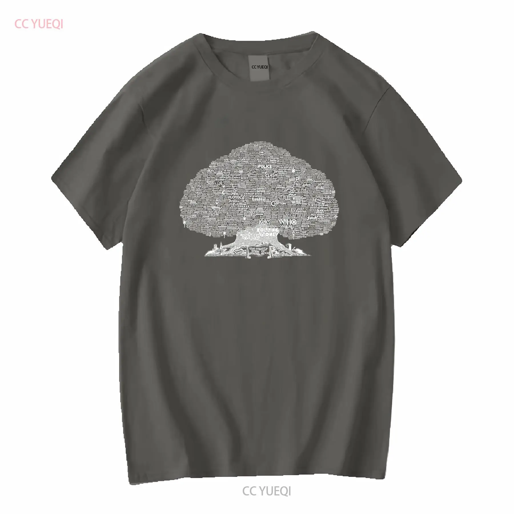 Family Tree Of British Rock T  - Family Tree Print บทวิจารณ์และราคา