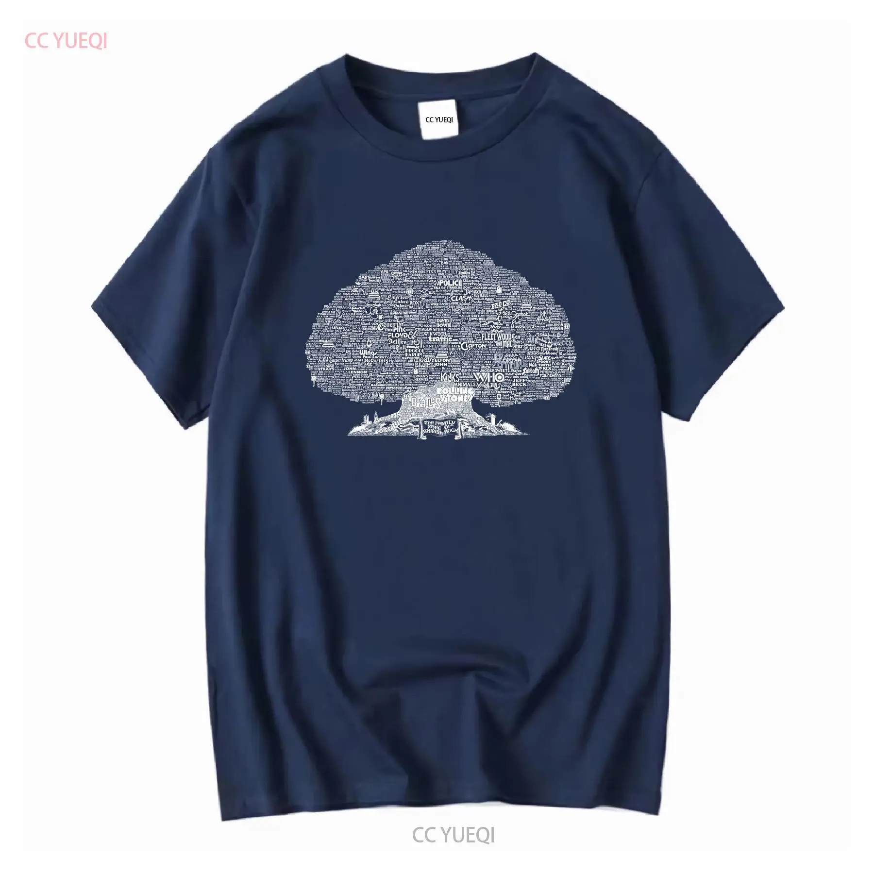 Family Tree Of British Rock T  - Family Tree Print บทวิจารณ์และราคา