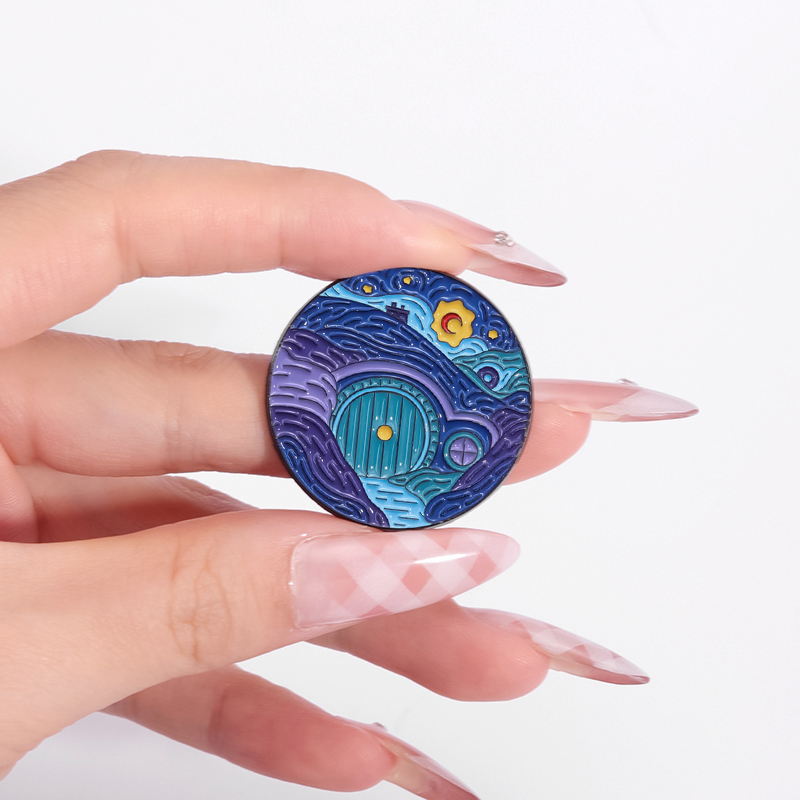 Night Sky Oil Painting Enamel  - Custom Night Sky บทวิจารณ์และราคา