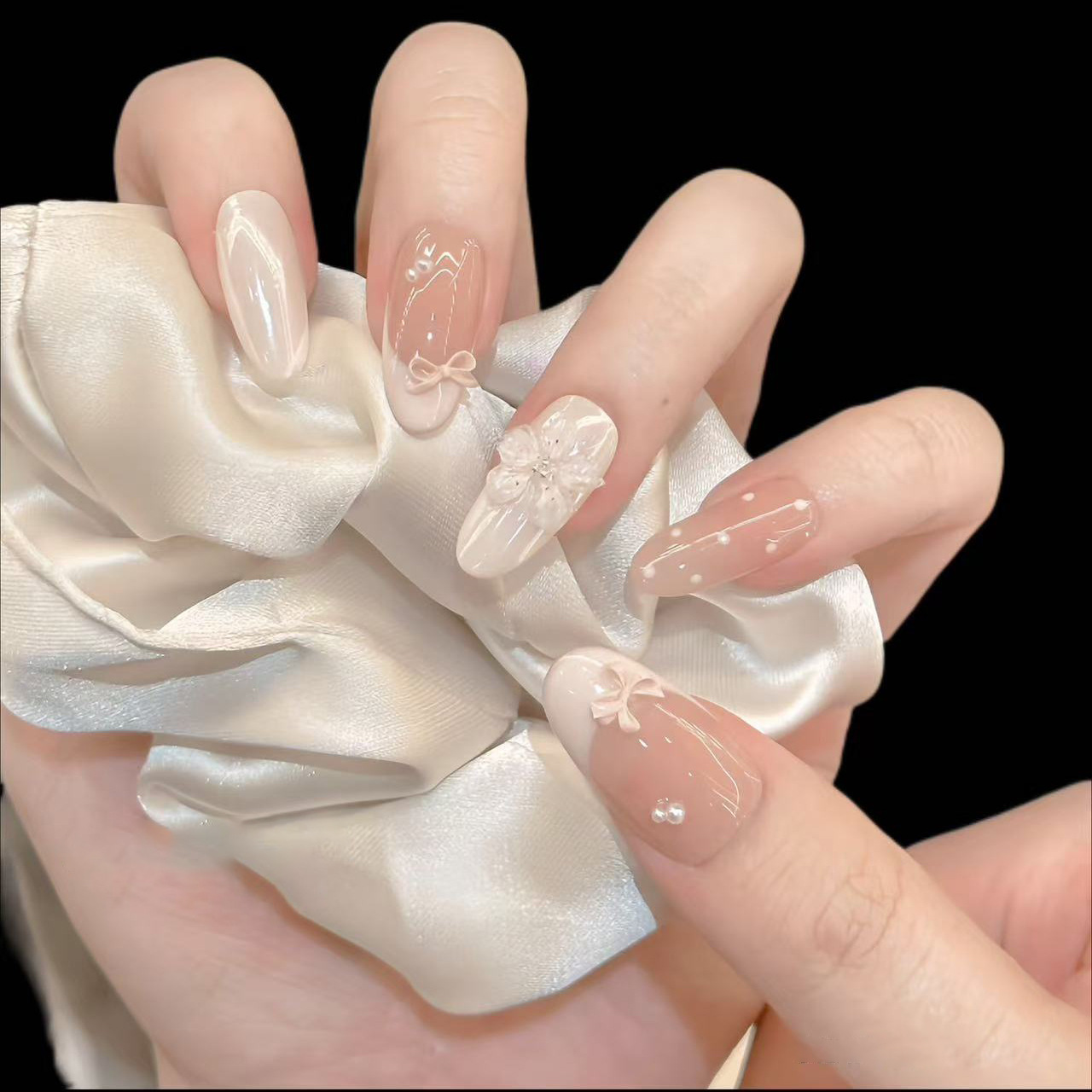 10Pcs Milky Nude Gentle Handma - Pressed Flower Art บทวิจารณ์และราคา
