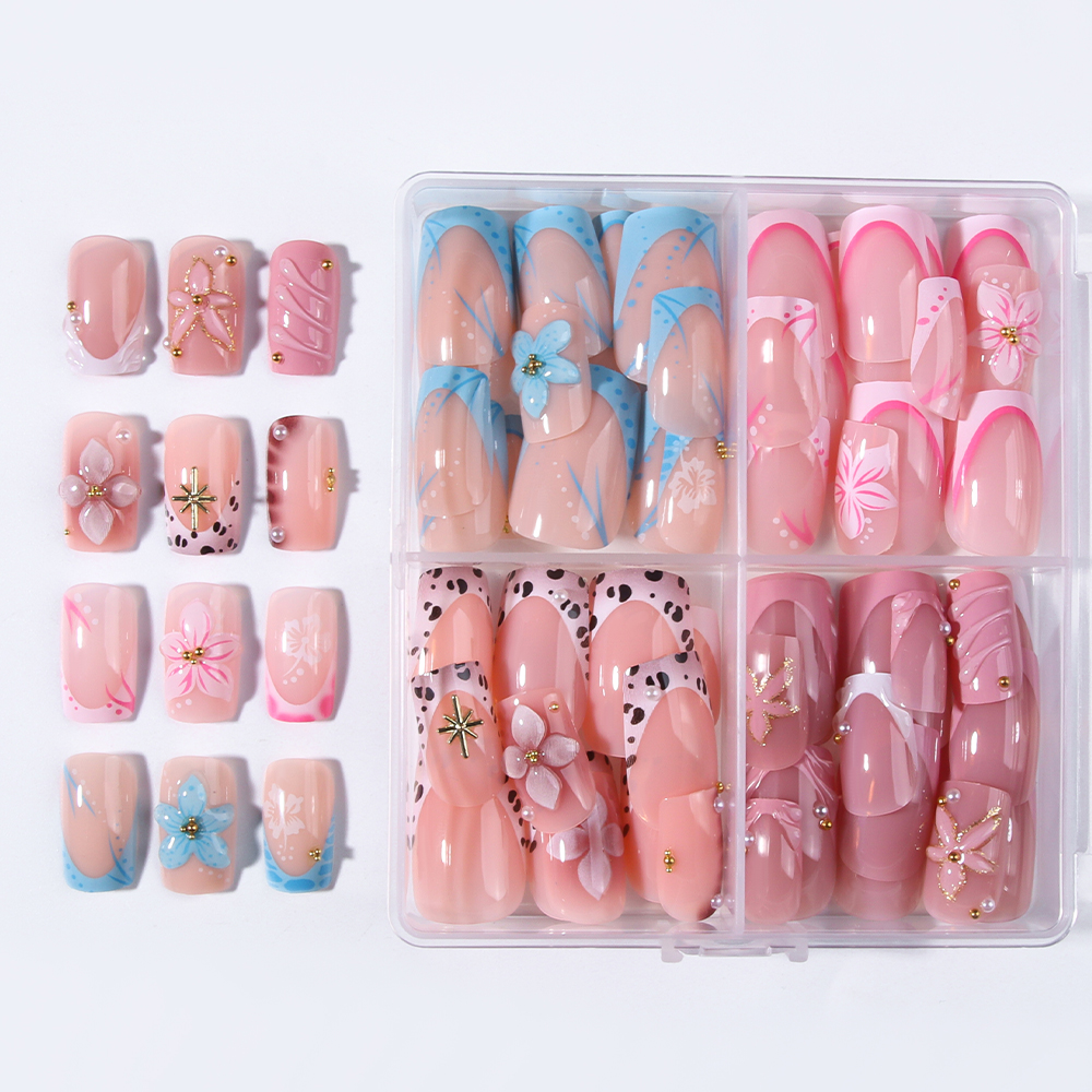 96Pcs(4Mixed) Square shape Nai - Pressed Flower Art บทวิจารณ์และราคา