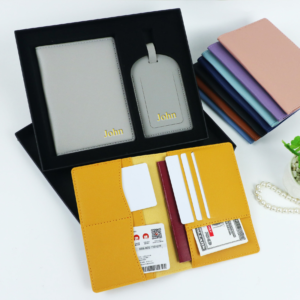 Customized name PU leather pas - Personalized Name Box บทวิจารณ์และราคา