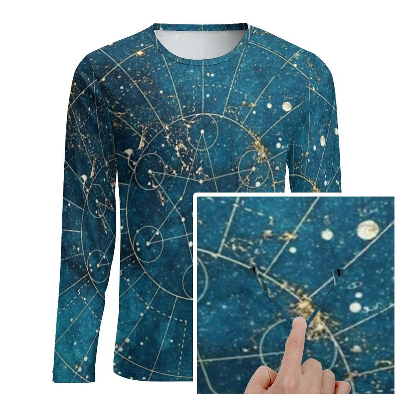 Night Symbol Print T Shirt Sta - Custom Star Map บทวิจารณ์และราคา