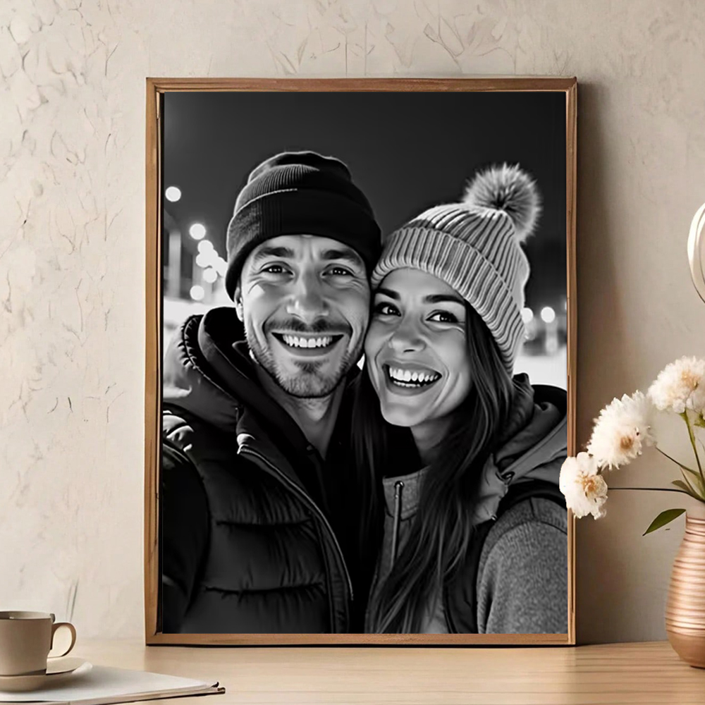 Custom Print Canvas Painting F - Pet Portrait Custom บทวิจารณ์และราคา