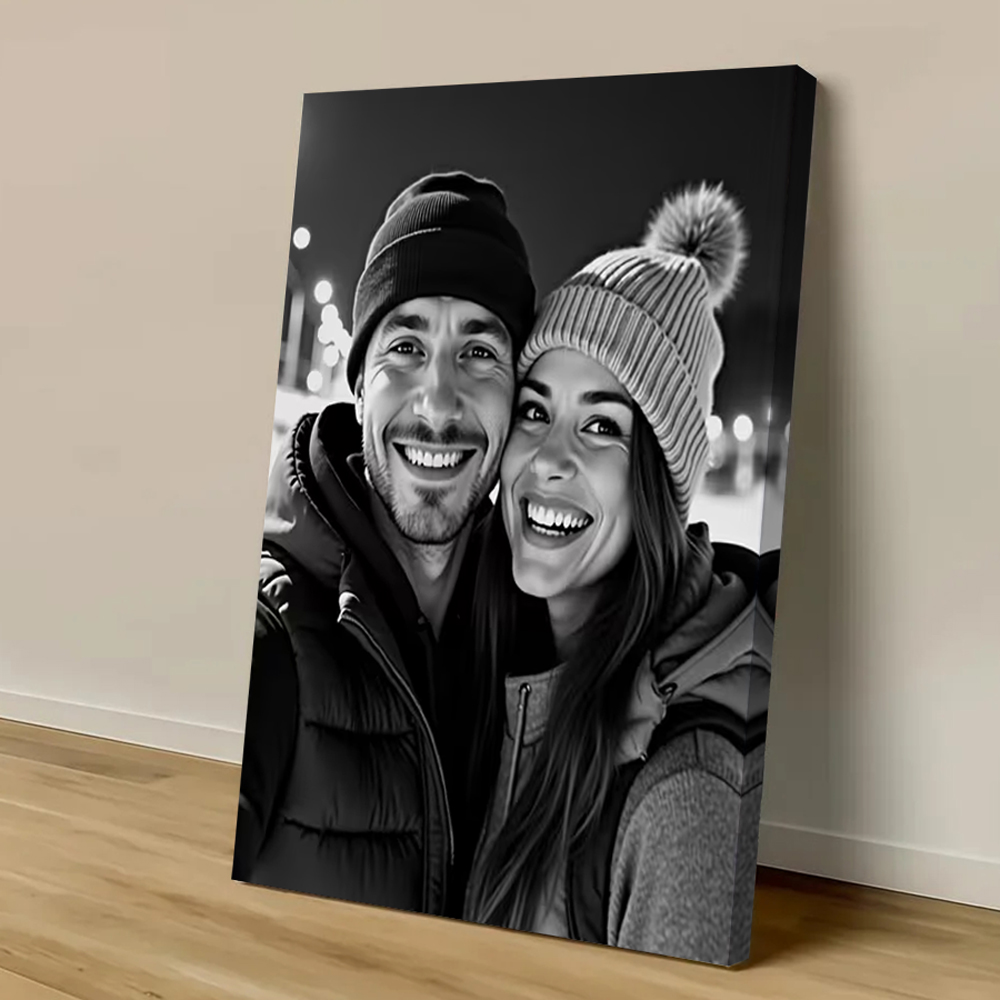 Custom Print Canvas Painting F - Pet Portrait Custom บทวิจารณ์และราคา